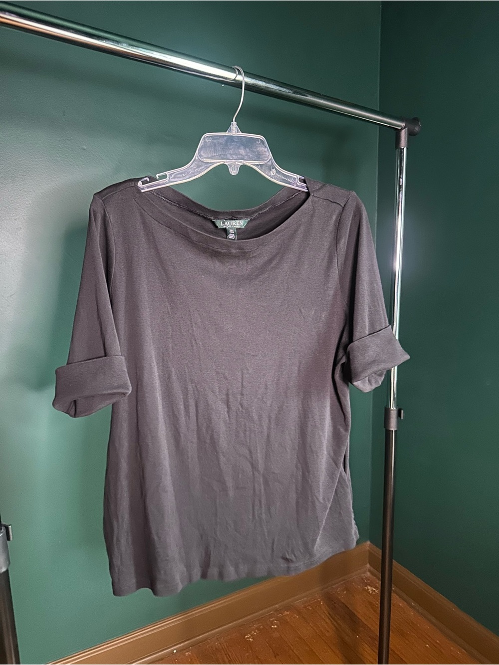 Ralph Lauren Black Short Sleeve Tee